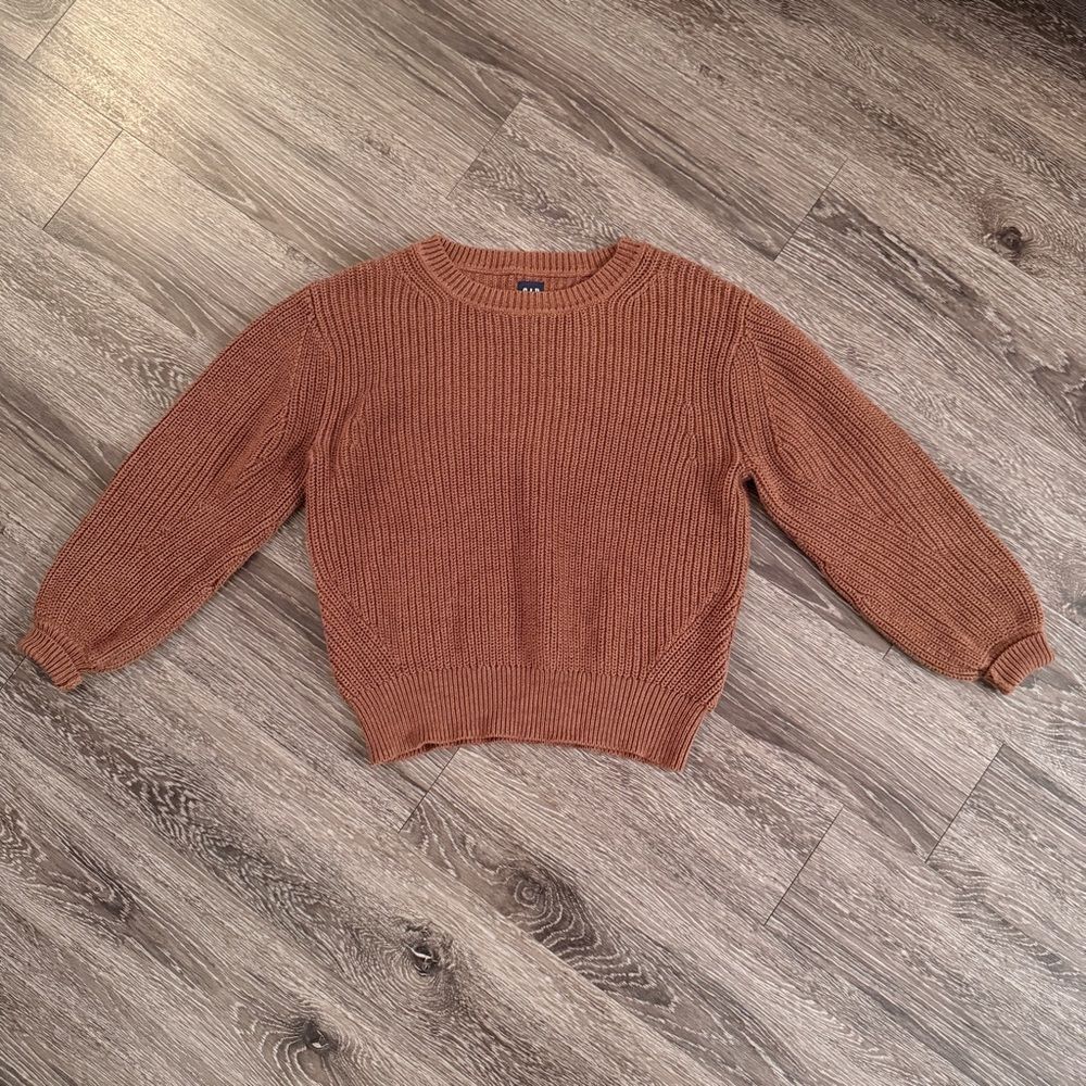Gap 100% Cotton Light Brown Sweater